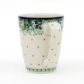 Kubek ceramiczny D60 0,65l <br> 2206X Zielone paprocie